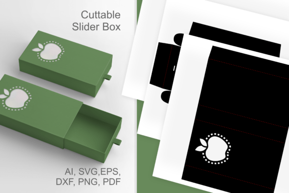 Apple Window - Slive N Drawer Favor Box: A Practical Template for Elevated Gifting
