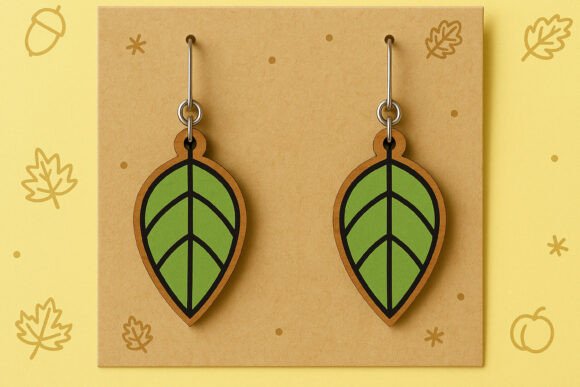 Green Leaf Earrings SVG: The Ultimate Guide to Creating Layered Laser-Cut Jewelry