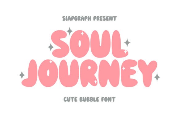 Soul Journey: The Retro Bubble Font That Elevates Your Brand