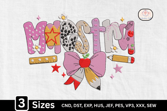 Spanish Teacher Appreciation Maestra: Integrating a Custom Embroidery Design into Your Workflow