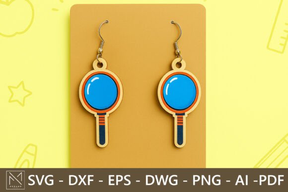 Unleash Your Creativity with Color Pencil Box Earrings SVG: The Ultimate Back-to-School Craft Project